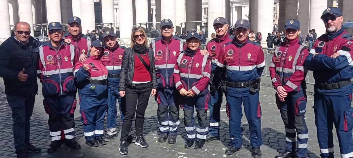 Al Vaticano per l'udienza Papale